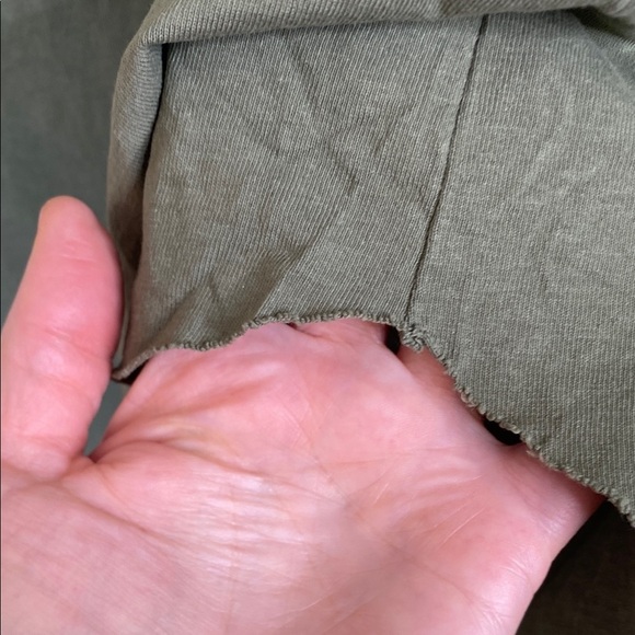 Frank and Eileen Nicole popover Henley green long sleeve dress XS extra small - Picture 5 of 7